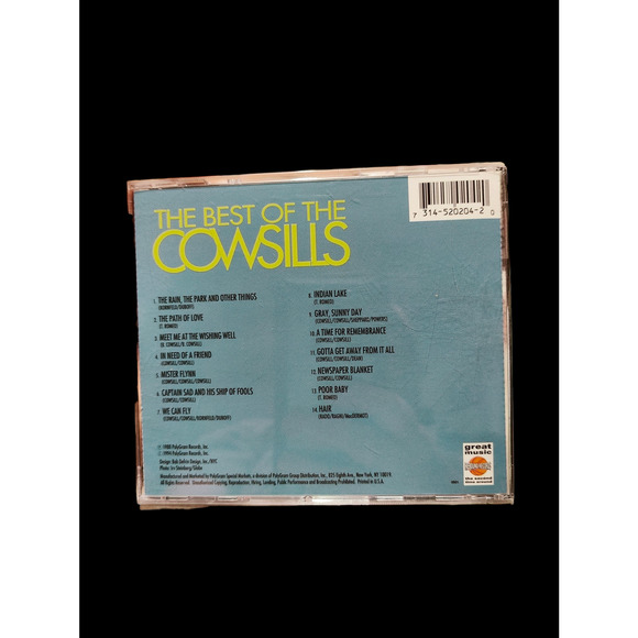 The Best Of The Cowsills CD - Picture 2 of 3